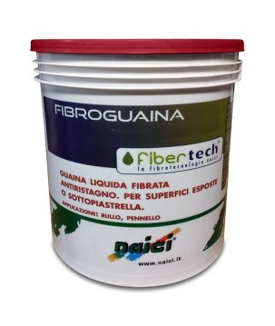 Naici FIBROGUAINA ROSSA guaina liquida fibrorinforzata antiristagno 20 KG