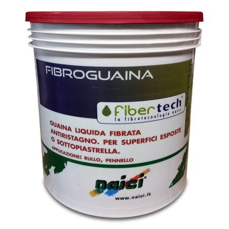 Naici FIBROGUAINA ROSSA guaina liquida fibrorinforzata antiristagno 20 KG