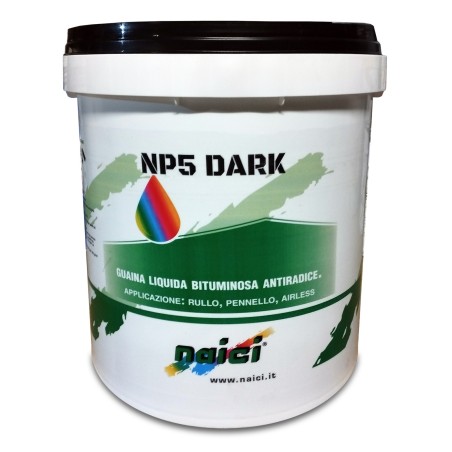 Naici NP5 DARK guaina liquida impermeabilizzante bituminosa 20 KG