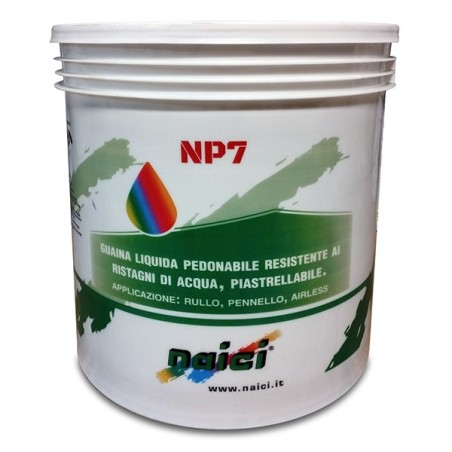 Naici NP7 BIANCA guaina liquida impermeabilizzante pedonabile 20 KG