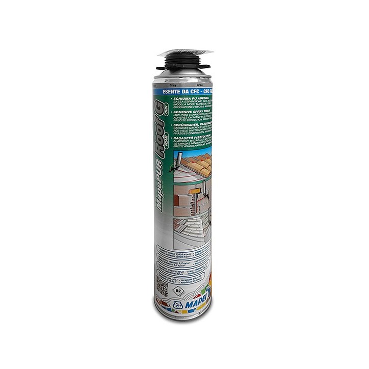 Mapei MAPEPUR ROOF G schiuma poliuretanica autoespandente adesiva 750 ML