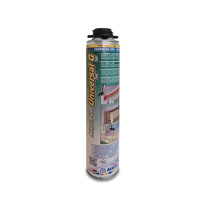 Mapei MAPEPUR UNIVERSAL G schiuma poliuretanica multifunzione 750 ML