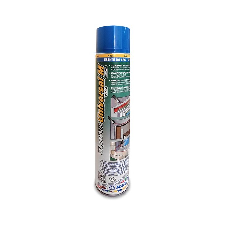 Mapei MAPEPUR UNIVERSAL M schiuma poliuretanica multifunzione 750 ML