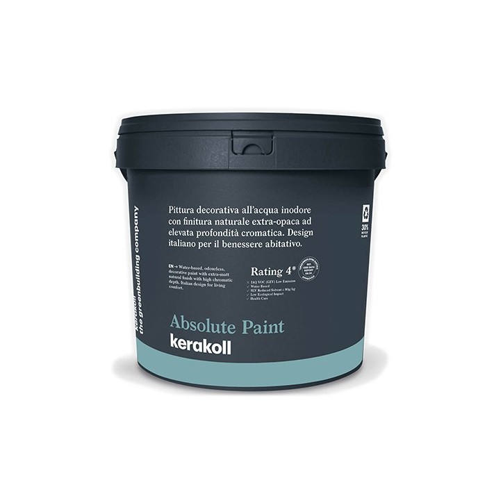 Kerakoll ABSOLUTE PAINT pittura decorativa all’acqua inodore 0,75 LT