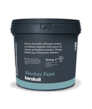 Kerakoll ABSOLUTE PAINT pittura decorativa all’acqua inodore 4 LT