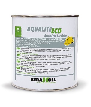 Kerakoll AQUALITE ECO SMALTO LUCIDO elastico resistente protettivo 0,75 LT