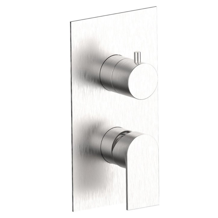 Fratelli Frattini 83523V2 parte esterna visibile monocomando incasso con deviatore a dischi ceramici 2 vie serie TOLOMEO