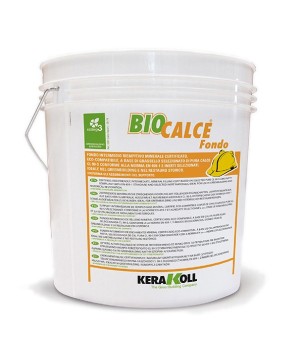 Kerakoll BIOCALCE FONDO uniformante minerale certificato traspirante 14 LT