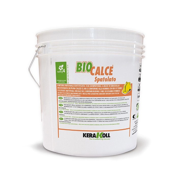 Kerakoll BIOCALCE SPATOLATO stucco decorativo effetto marmorizzato 25 KG