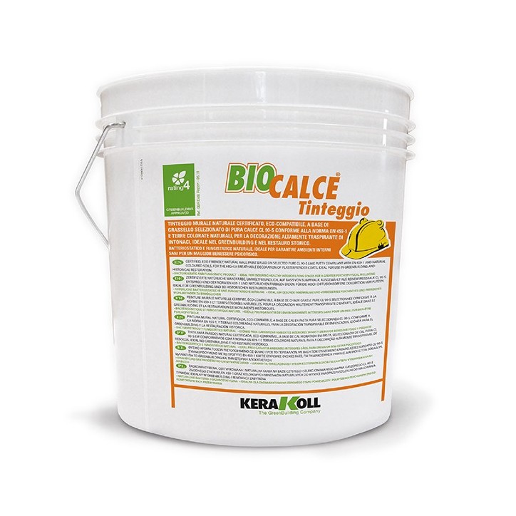 Kerakoll BIOCALCE TINTEGGIO murale naturale certificato traspirante 14 LT