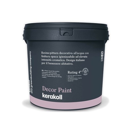 Kerakoll DECOR PAINT resina-pittura decorativa all’acqua opaca 0,75 LT