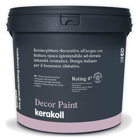 Kerakoll DECOR PAINT resina-pittura decorativa all’acqua opaca 10 LT