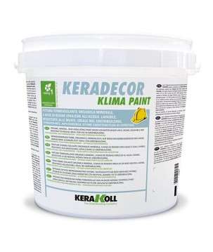 Kerakoll KERADECOR KLIMA PAINT pittura termoisolante fonoassorbente 14 LT