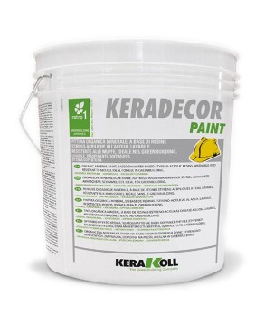 Kerakoll KERADECOR PAINT pittura stirolo acrilica lavabile 14 LT