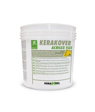 Kerakoll KERAKOVER ACRILEX FLEX pittura organica minerale elastica 4 LT