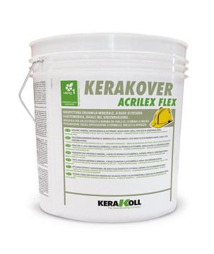 Kerakoll KERAKOVER ACRILEX FLEX pittura organica minerale elastica 14 LT