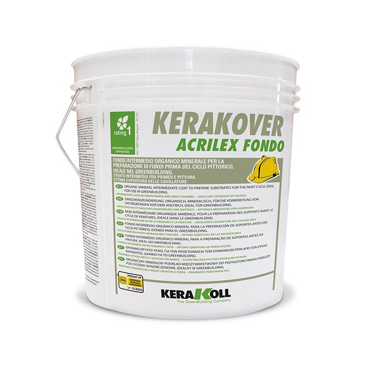 Kerakoll KERAKOVER ACRILEX FONDO intermedio organico minerale 14 LT