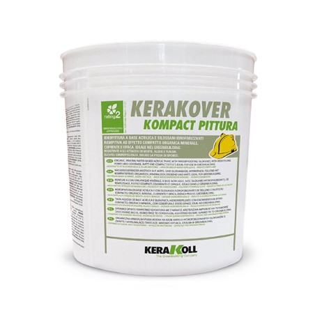 Kerakoll KERAKOVER KOMPACT PITTURA idropittura acrilsilossanica 4 LT