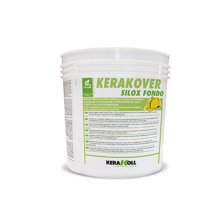 Kerakoll KERAKOVER SILOX FONDO intermedio silossanico all’acqua 4 LT