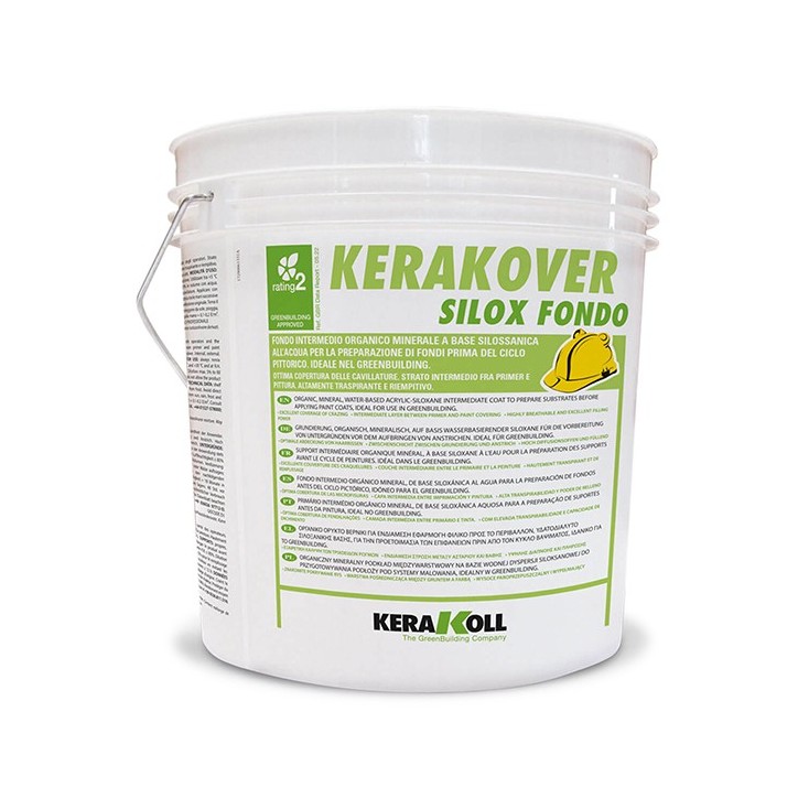 Kerakoll KERAKOVER SILOX FONDO intermedio silossanico all’acqua 14 LT