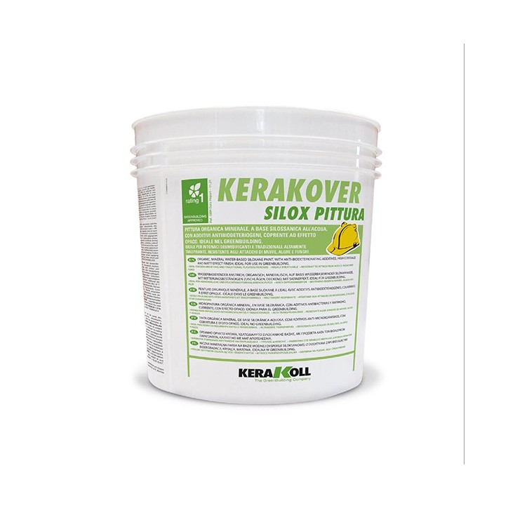 Kerakoll KERAKOVER SILOX PITTURA superlavabile silossanica all’acqua 4 LT