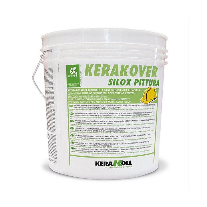 Kerakoll KERAKOVER SILOX PITTURA superlavabile silossanica all’acqua 14 LT