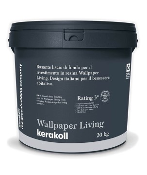 Kerakoll WALLPAPER LIVING rasante fondo rivestimento resina all'acqua 20 KG