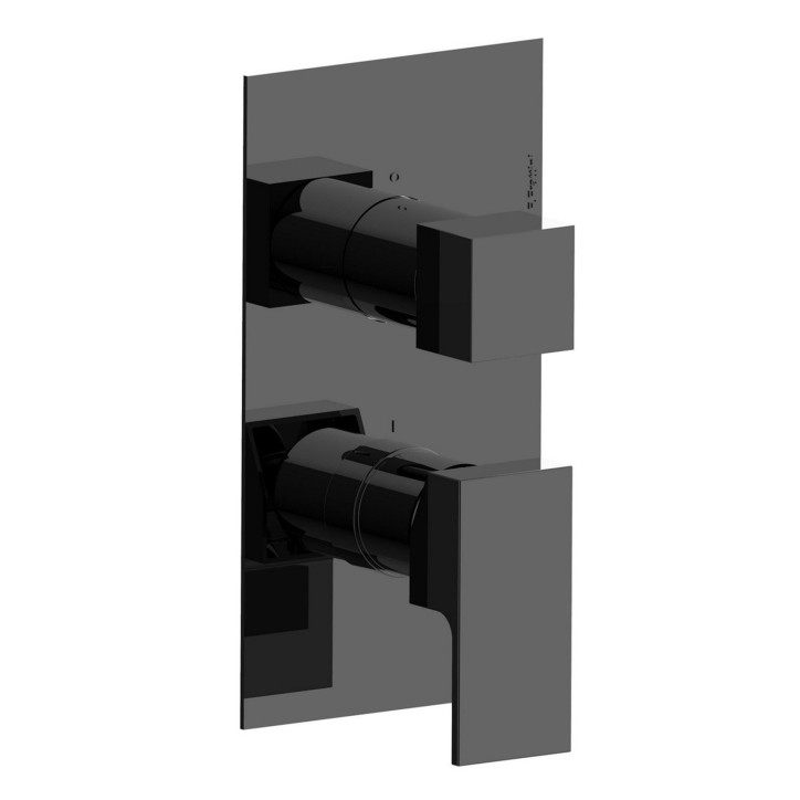 Fratelli Frattini 35523V2 parte esterna visibile monocomando incasso con deviatore a dischi ceramici 2 vie serie VITADUE