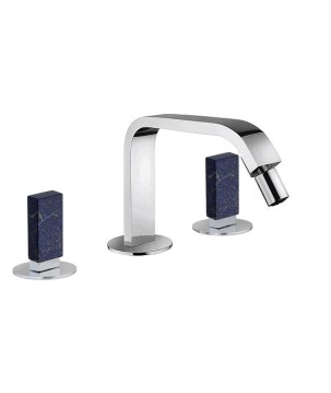 Fratelli Frattini 53104BL batteria bidet con bocca alta fissa senza scarico serie VITA M STYLE