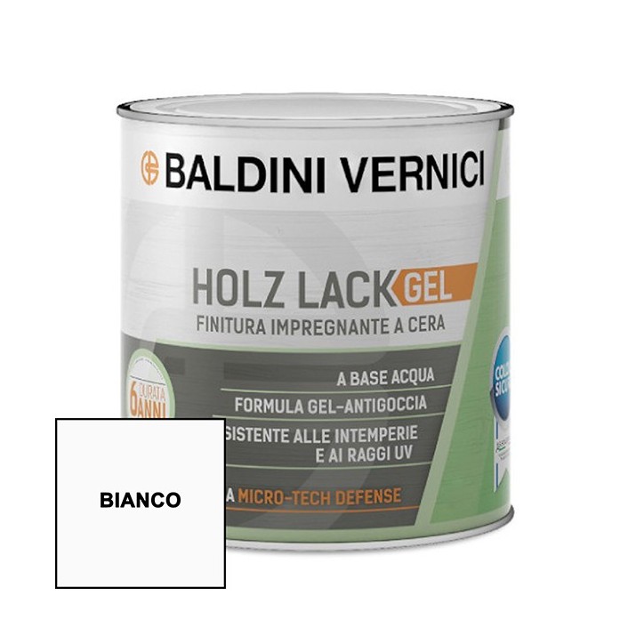 Baldini Vernici HOLZ LACK GEL impregnante a cera 0,75 LT