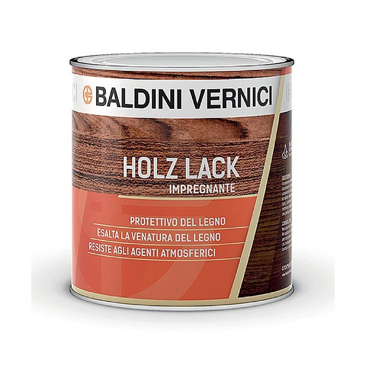 Baldini Vernici HOLZ LACK impregnante protettivo decorativo 0,75 LT