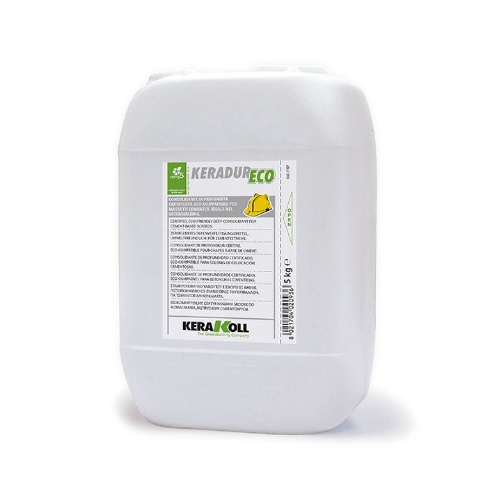 Kerakoll KERADUR ECO consolidante certificato fondi assorbenti 5 KG