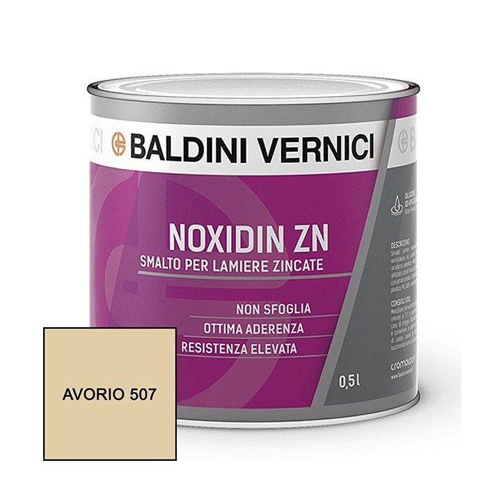 Baldini Vernici NOXIDIN ZN smalto lamiere zincate 0,5 LT