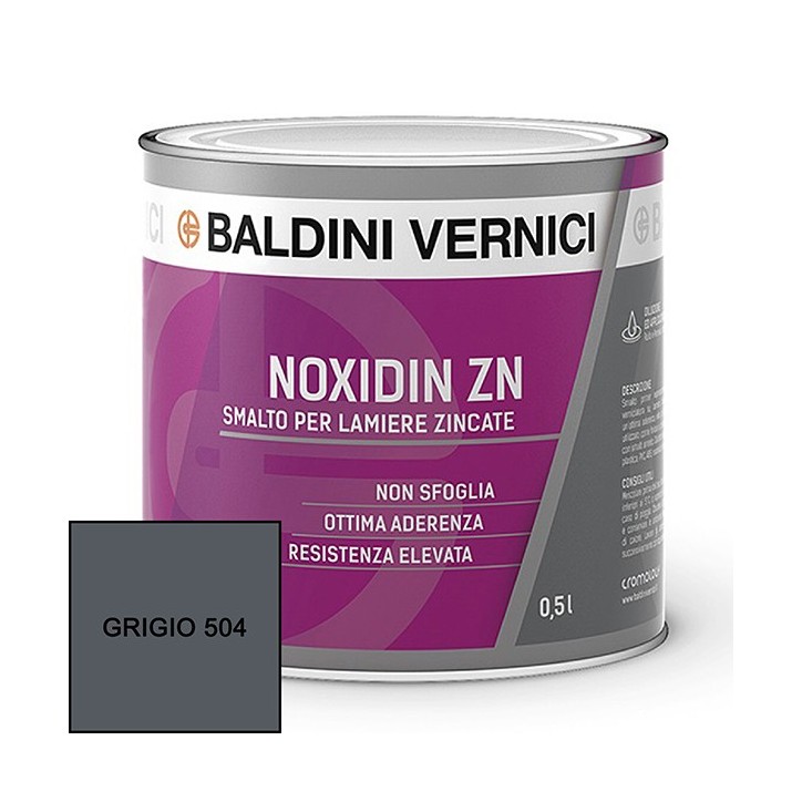 Baldini Vernici NOXIDIN ZN smalto lamiere zincate 0,5 LT