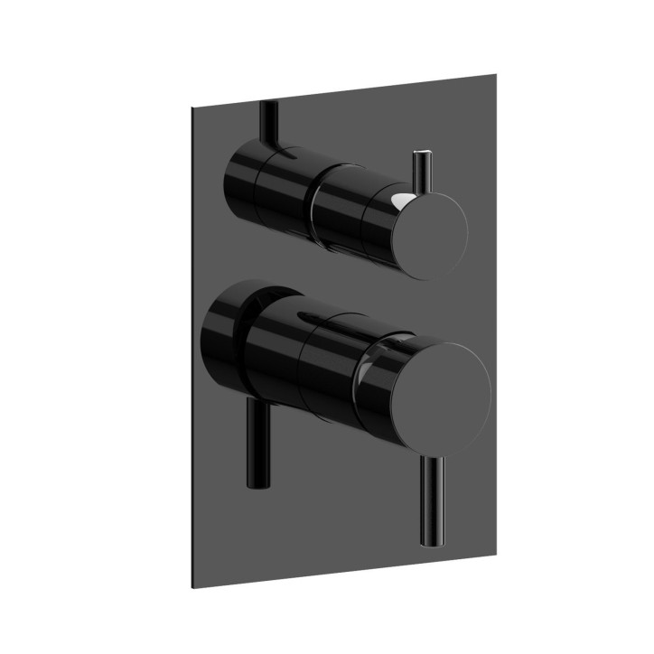 Fratelli Frattini 12541 parte esterna visibile monocomando incasso con deviatore a dischi ceramici 2 vie serie PEPE XL