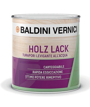 Baldini Vernici HOLZ LACK Turapori levigante all’acqua 0,75 LT