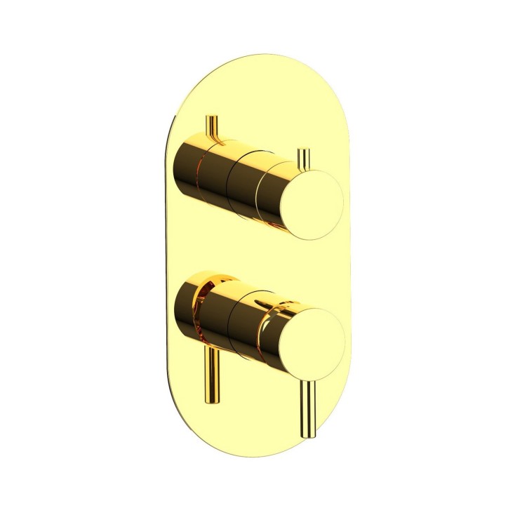 Fratelli Frattini 12513V2 parte esterna visibile monocomando incasso con deviatore a dischi ceramici 2 vie serie PEPE XL