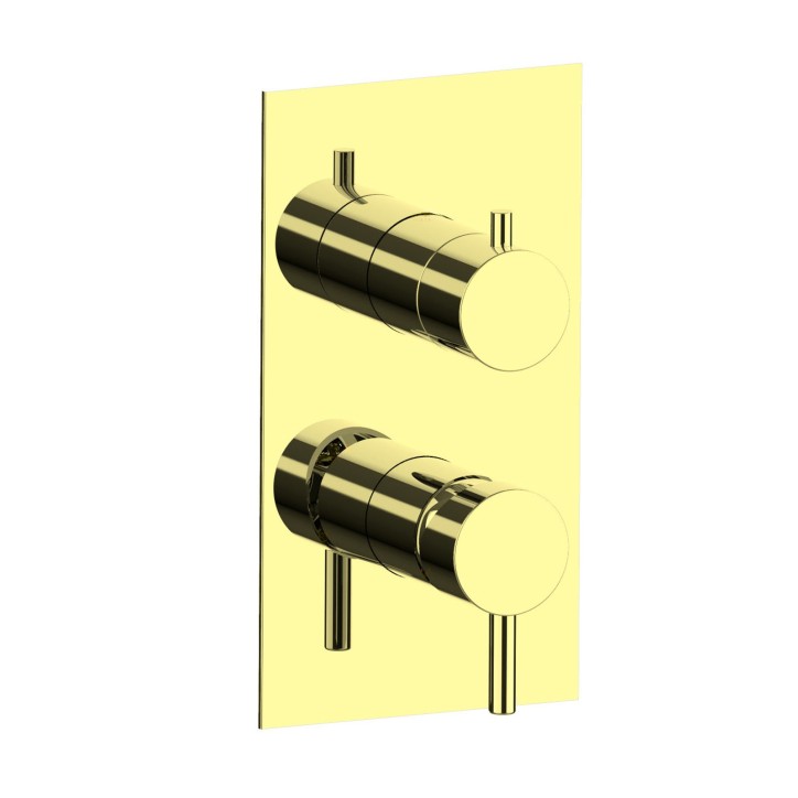 Fratelli Frattini 12523V2 parte esterna visibile monocomando incasso con deviatore a dischi ceramici 2 vie serie PEPE XL