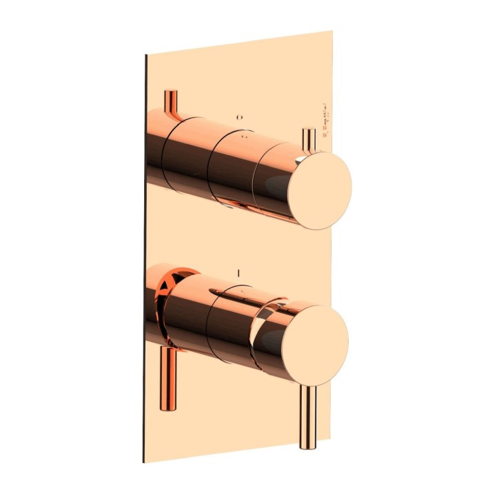 Fratelli Frattini 12523V2 parte esterna visibile monocomando incasso con deviatore a dischi ceramici 2 vie serie PEPE XL