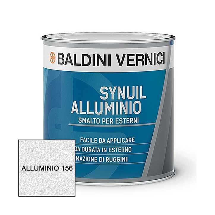 Baldini Vernici SYNUIL ALLUMINIO smalto sintetico acrilico 0,75 LT