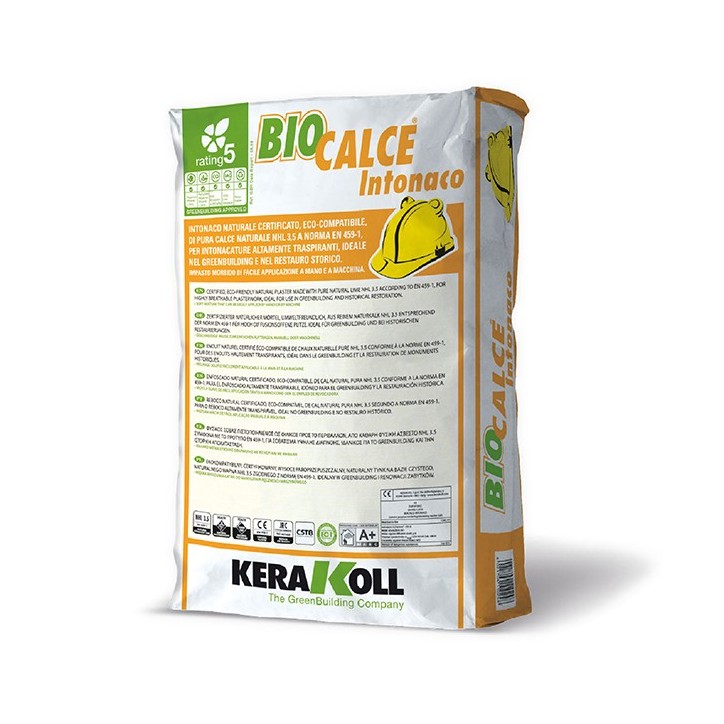 Kerakoll BIOCALCE INTONACO naturale certificato di pura calce 25 kg