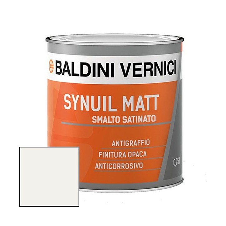 Baldini Vernici SYNUIL MATT smalto satinato anticorrosivo 0,75 LT