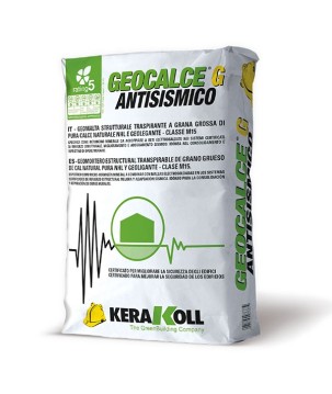 Kerakoll GEOCALCE G ANTISISMICO rinforzo strutturale grana grossa 25KG