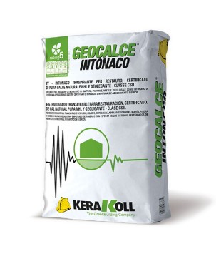 Kerakoll GEOCALCE INTONACO civile traspirante certificato 25 KG Grigio