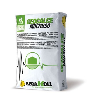 Kerakoll GEOCALCE MULTIUSO rasante traspirante universale 25 KG Bianco