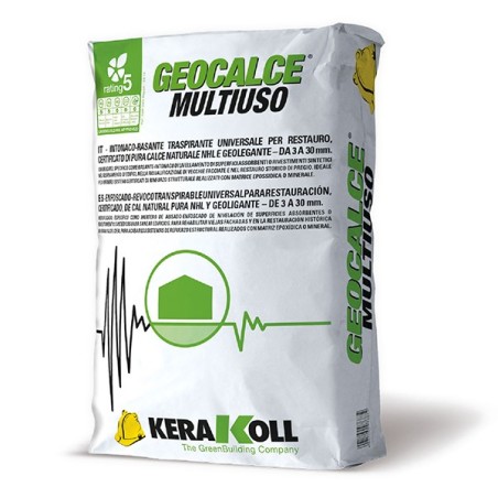 Kerakoll GEOCALCE MULTIUSO rasante traspirante universale 25 KG Bianco