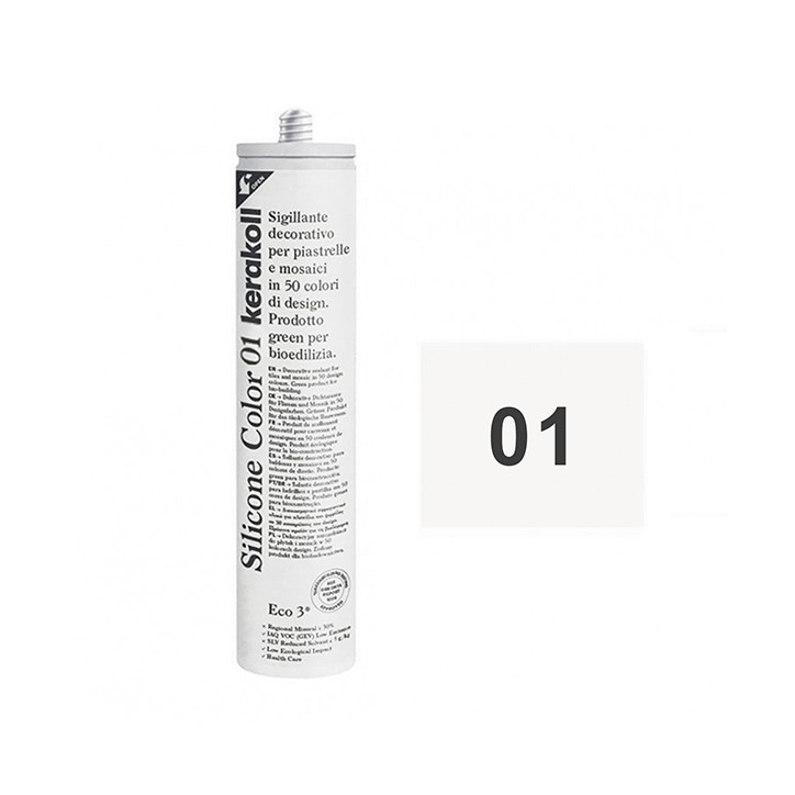 Kerakoll SILICONE COLOR sigillante decorativo piastrelle mosaici 310 ML