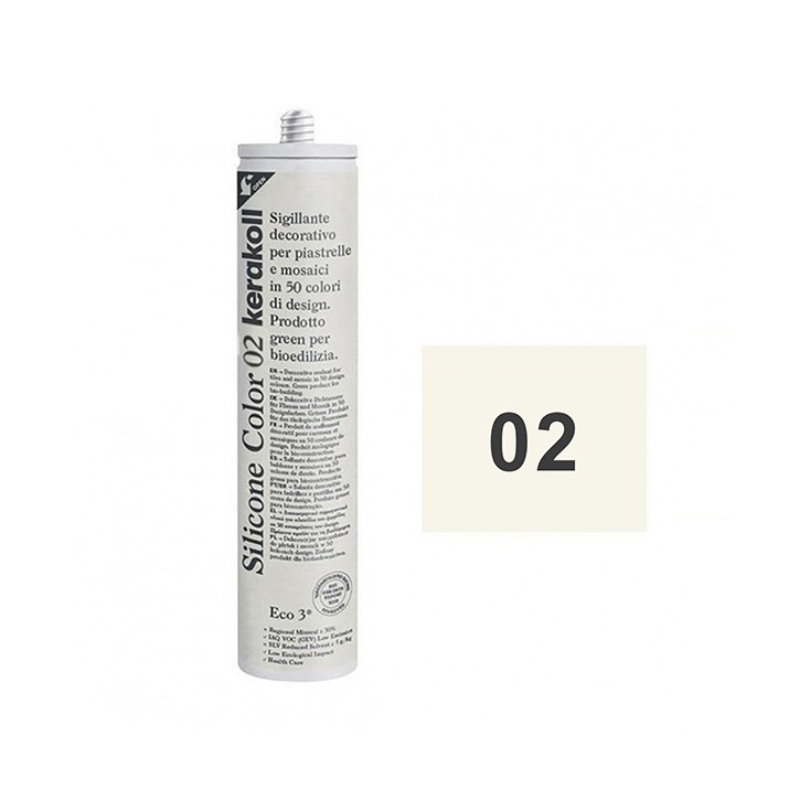 Kerakoll SILICONE COLOR sigillante decorativo piastrelle mosaici 310 ML