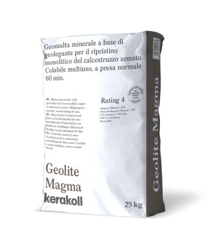 Kerakoll GEOLITE MAGMA malta minerale ripristino calcestruzzo 25 KG Grigio