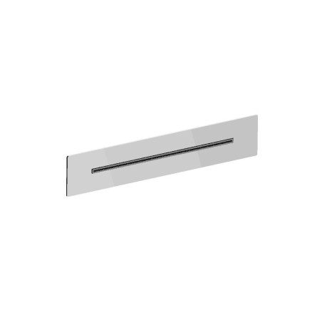 Fratelli Frattini 90892 soffione cascata 27x5 cm filo parete in acciaio inox